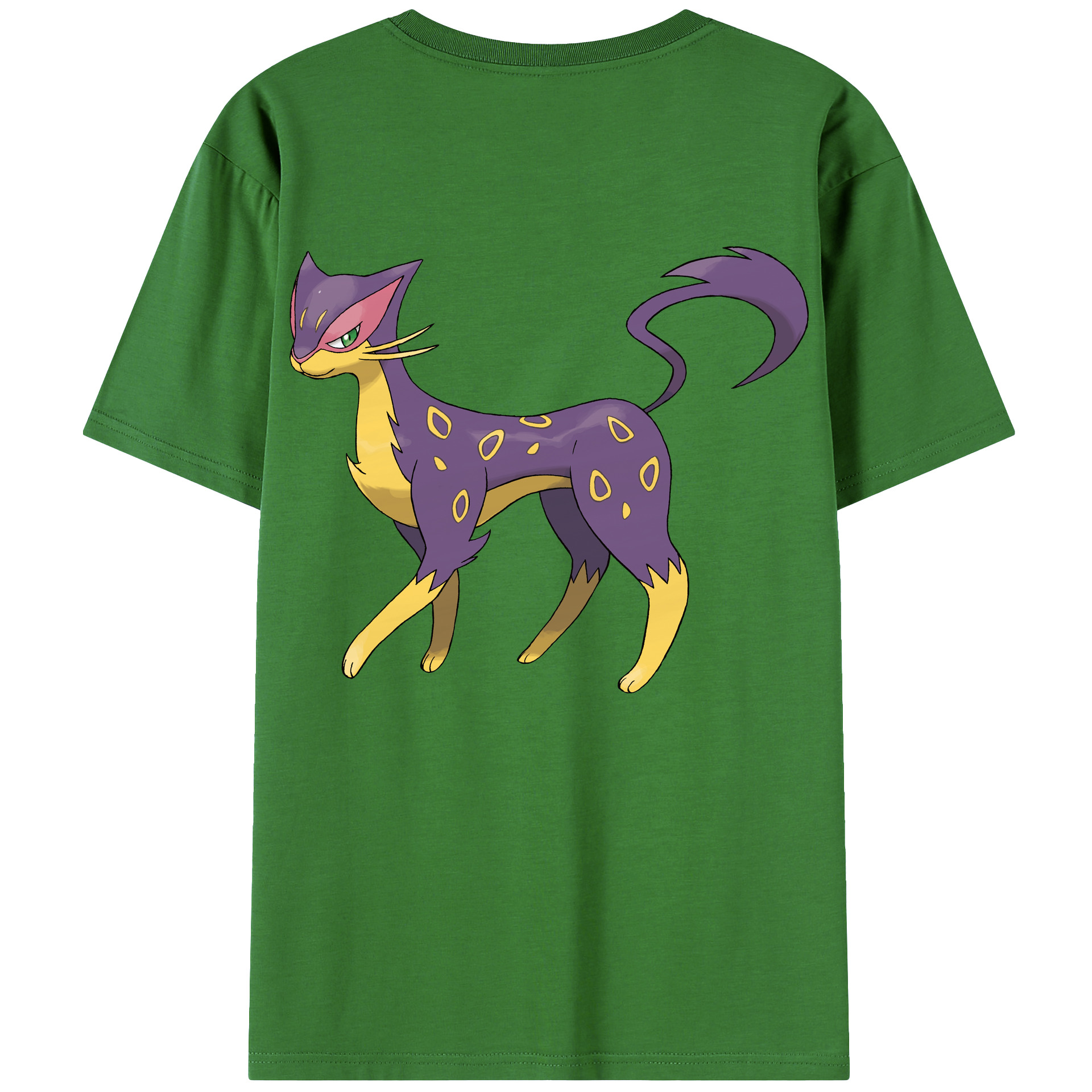 （画像用） ポケットモンスター Pokémon レディース半袖Tシャツ(バックプリント)